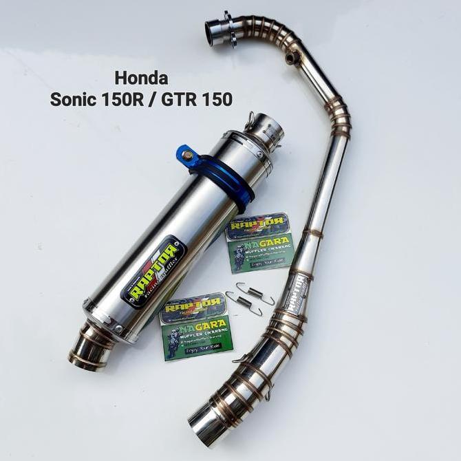 Knalpot Racing Stainless Honda Sonic 150R dan Supra GTR 150R Original