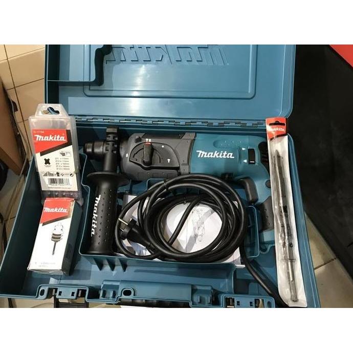 CHRYSAN Ori Makita Hr 2470 Mesin bor beton 3 fungsi sds plus rotary hammer