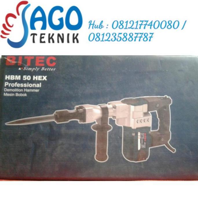 IRIS Mesin Bor Hammer HBM 50 HEX BITEC / Demolition Hammer