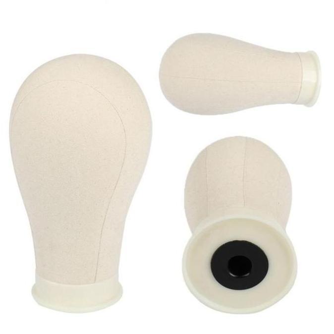 P1set Patung Rambut 22inch Patung Kepala Adjustable Manekin Rambut Kepala Kepala Patung Rambut Haird