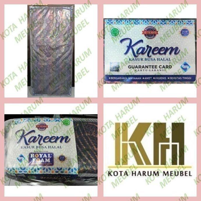 TERBARU kasur busa halal royal foam 120x200x20 royal kareem bukan in the box