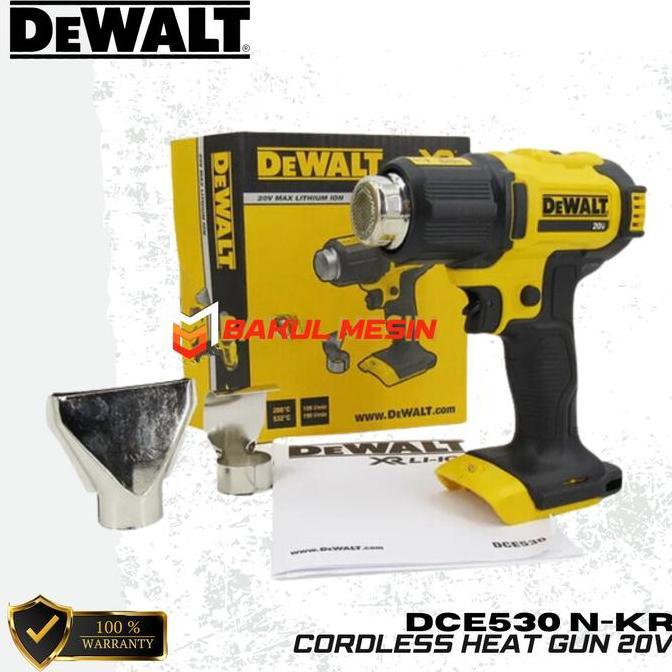 CHRYSAN DEWALT DCE530N Mesin Pemanas Hot Gun Heat Gun Cordless DCE530