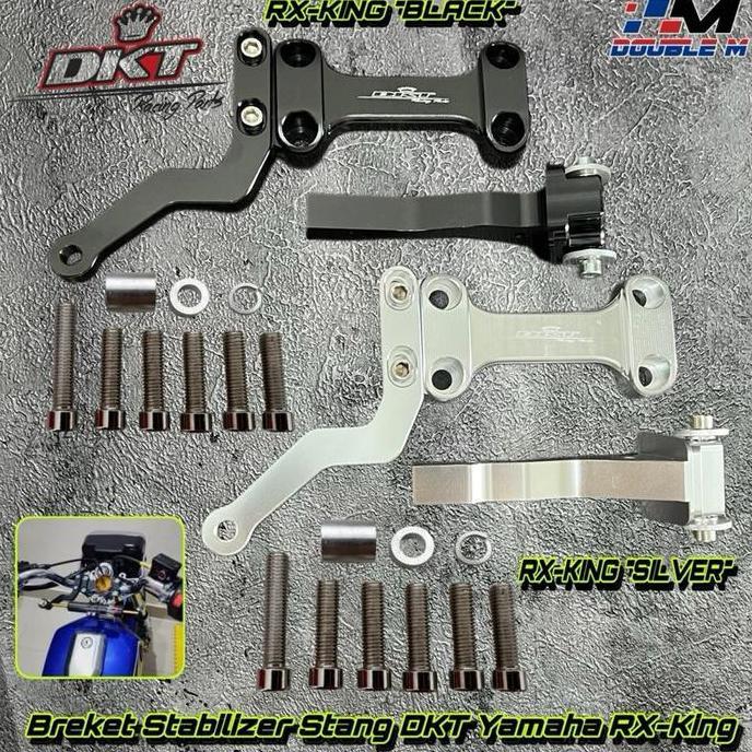 PHRENA Stabilizer Stabilizer Stang Steering Damper Matris + Breket Yamaha RX King DKT