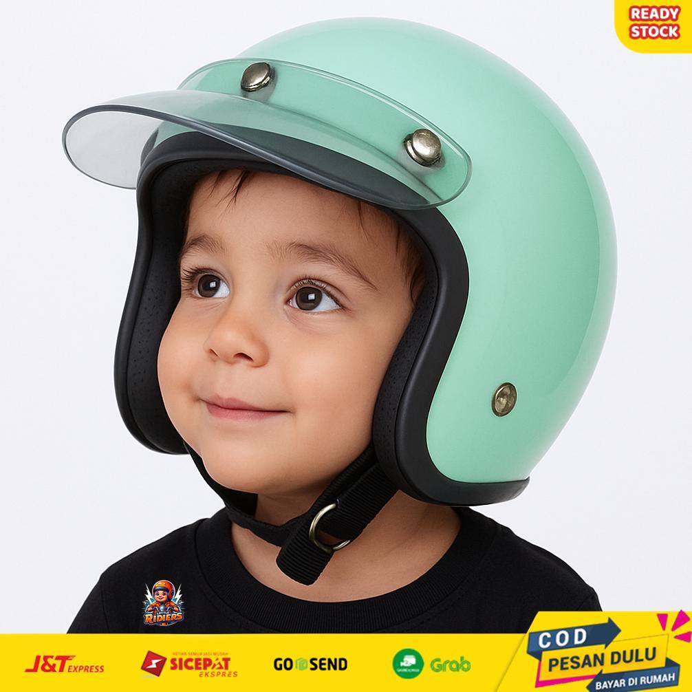Helm Laki Laki Perempuan 1 2 3 4 5 6 Tahun SNI / Helm Anak