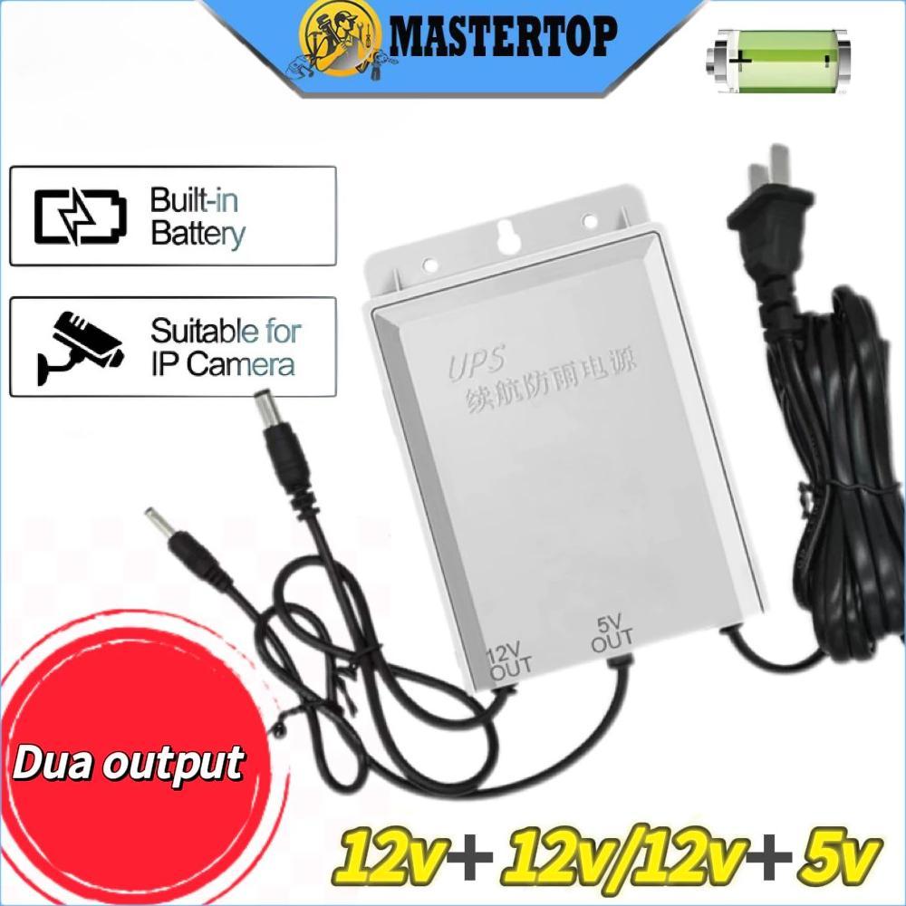 Ups 5400mAH Ups Mini 12v5V Untuk Wifi Ups Mini 12 Volt Ups Wifi Ups Cctv Ups Dc Mini Ups 12V2A