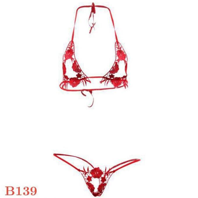 B137 Bra Set Bralette Sexy Lingerie Wanita Seksi Bh Cd