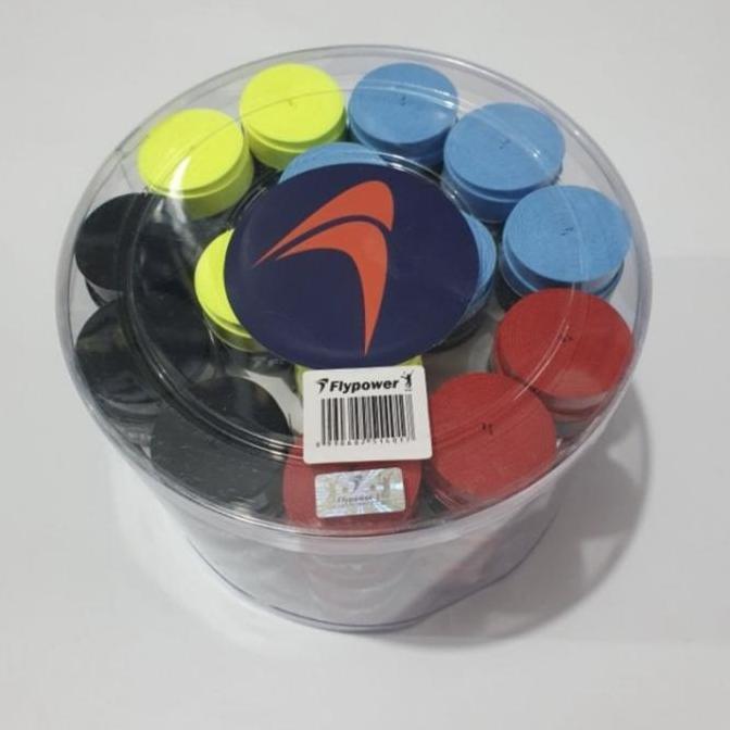 GRIP KARET 1TOPLES ISI 60 -TOWEL GRIP FLYPOWER TIPIS ANTISLIP ORIGINAL