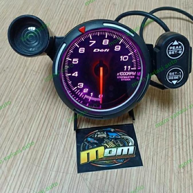 TACHOMETER DEFI RPM BF 7 WARNA / TACHOMETER RPM DEFI RPM MOBIL UNIVERSAL ORIGINAL DAN TERPERCAYA
