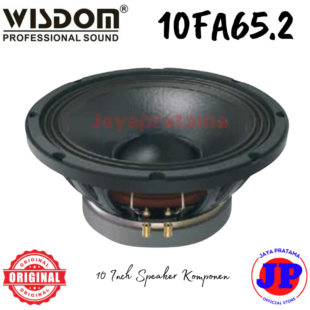 Wisdom 10FA65.2 10 Inch Speaker Komponen Original Component Wisdom 10-FA65.2