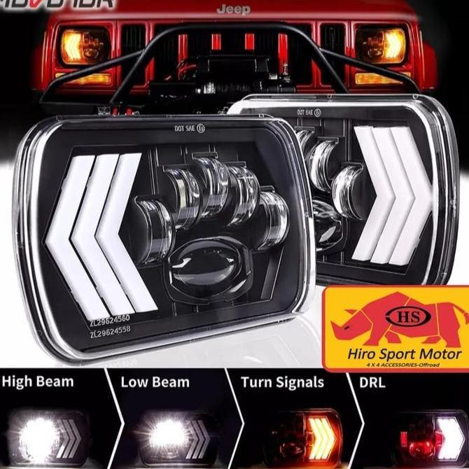 head lamp LED kotak Daymaker feroza Original