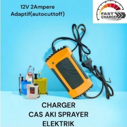 Promo Cod Power Charger Cas Tangki Sprayer Elektrik Hama 2.3 A 12V / Cas Aki Sprayer Hama Elektrik 2