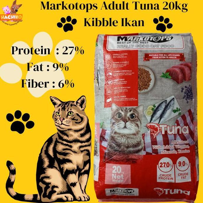 Markotops Adult Tuna 20kg/Markotop Adult Tuna 20kg(KHUSUS GOJEK GRAB)
