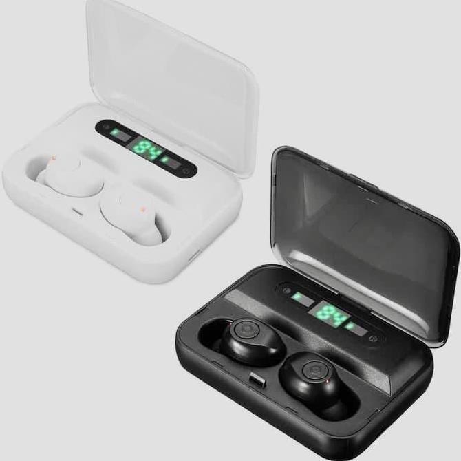 Headsed Bluetooth TWS F9 LED DIGITAL Wirelles Earbuds Original