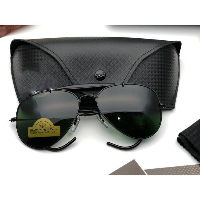 DE83 - Kacamata BL Aviator Lensa Kaca Asli, Kacamata BL Per, Kacamata Pilot BL | 3030