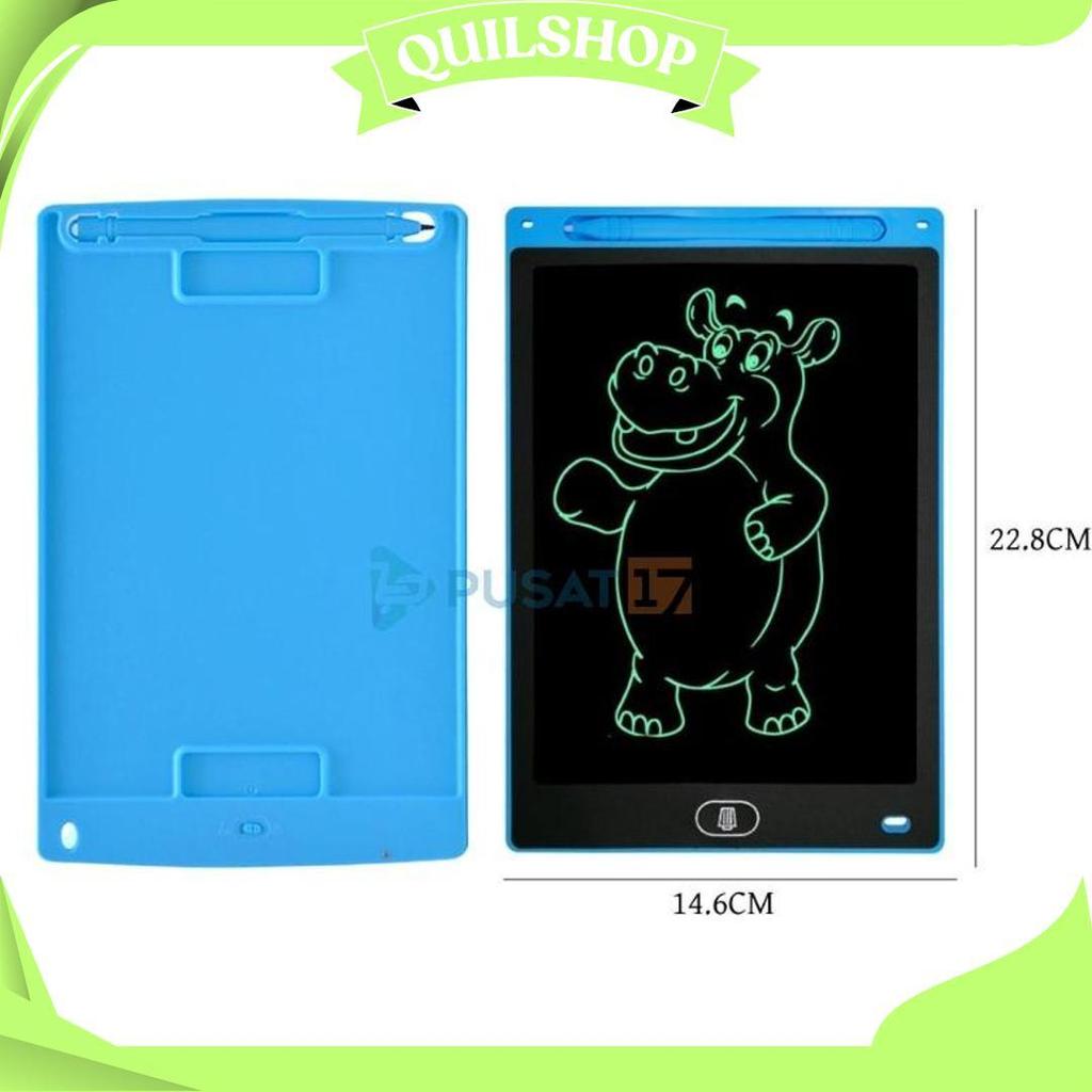 Papan Belajar Tulis Anak Lcd Tablet 8.5 Inch Portable Ori