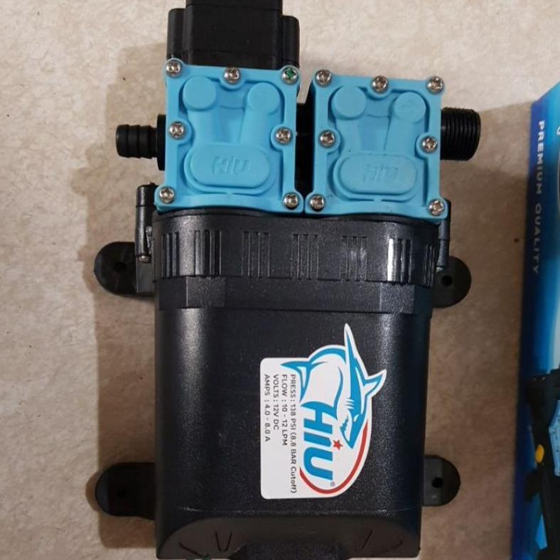 Dinamo DC 12 V Dual pump hiu 138 psi 8A /double pump hiu Perawatan Kendaraan