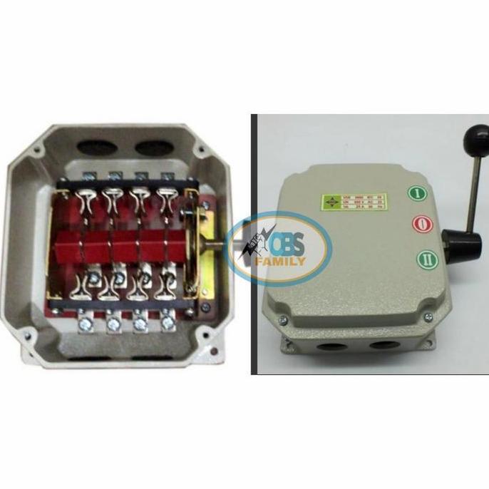 Promo Nk Ohm Saklar Gz32 / 4Pole 32Ampere On - Off - On Mata Pisau Cod