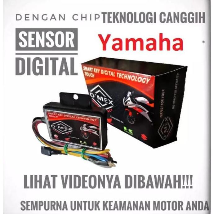 Dmex Smart Key Sensor Klakson Motor Pengaman Anti Maling Begal