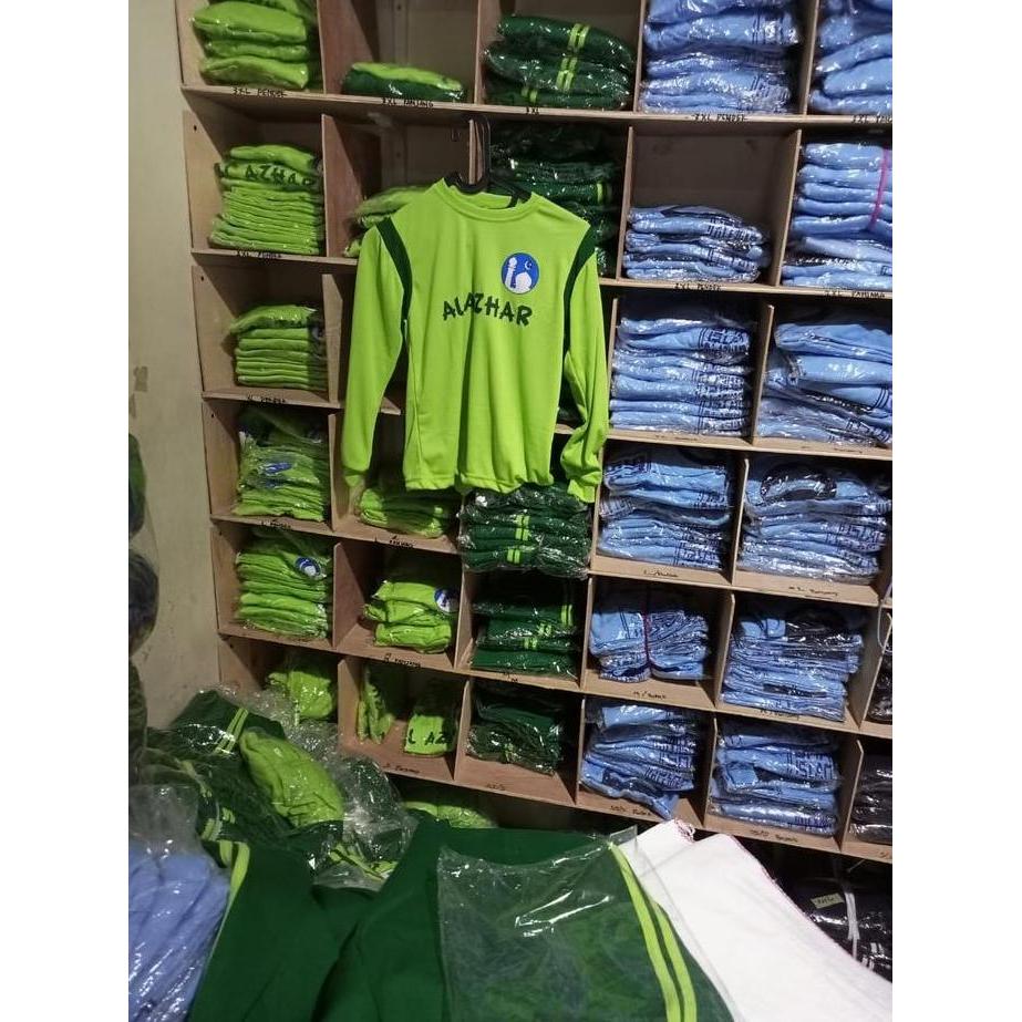 SERAGAM  OLAH  RAGA PEREMPUAN   SD   ISLAM AL AZHAR  UK.  XS - 4L