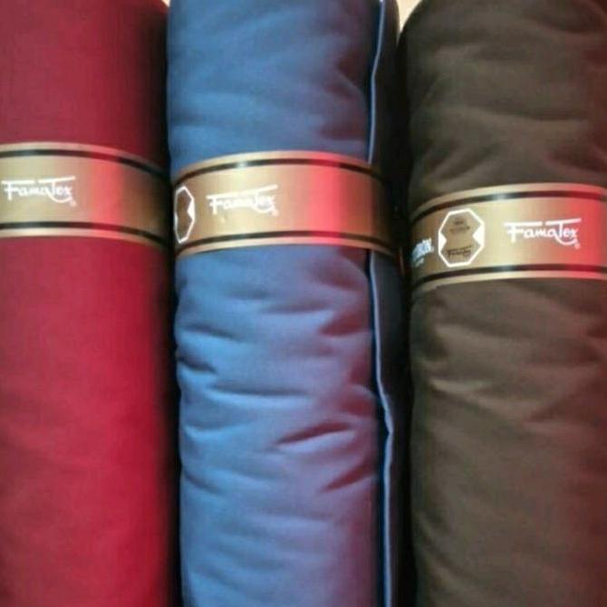 0,25 Meter Kain Bahan Famatex Asli Seragam SD