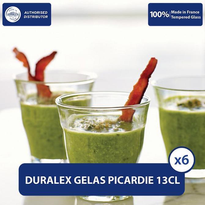 Duralex Picardie gelas kopi 13cl isi 6pcs