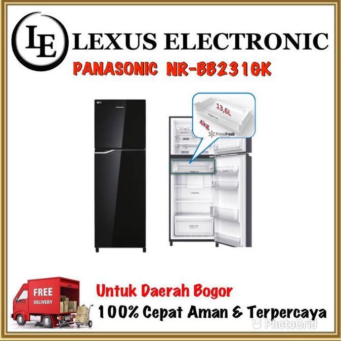 PANASONIC KULKAS 2 PINTU | NR-BB231GK | BB231GK | ECONAVI INVERTER