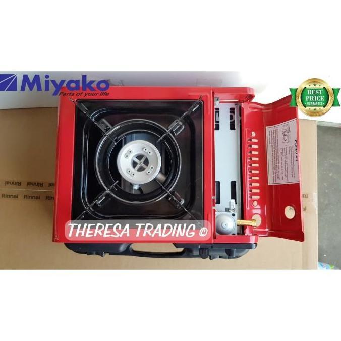 KOMPOR GAS PORTABLE MIYAKO CC 100 PIKNIK TRAVELLING PEMANTIK OTOMATIS