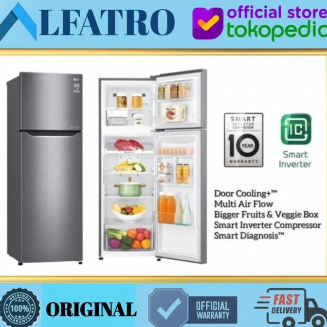 NEW LG KULKAS 2 PINTU GNB195SQMT / GN-B195SQMT