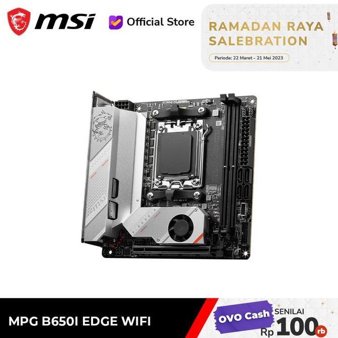 NEW MSI MPG B650I EDGE WIFI - Mini ITX Motherboard AMD AM5