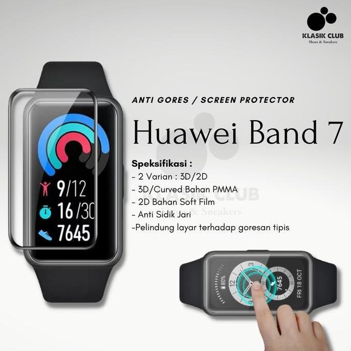 Anti Gores Huawei Band 7 3D Curved Screen Protector Huawei Band 7