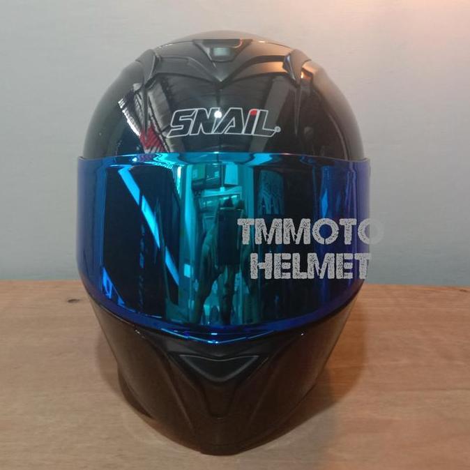 SNAIL FFS2 BLACK GLOSSY - IRIDIUM BLUE