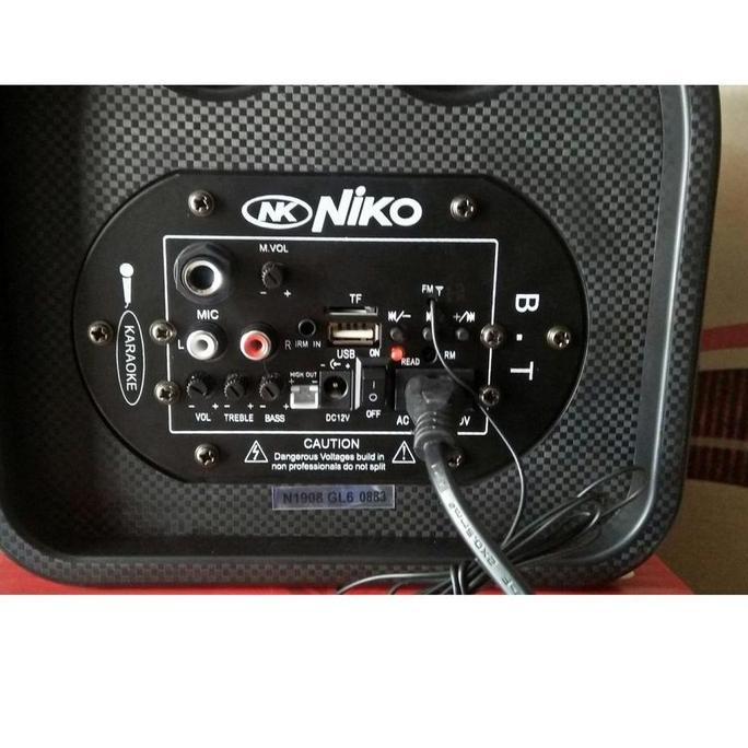 PROMO Speaker Tabung 8 inch Free Microphone Kabel - AUDIO Subwoofer Car speaker GL 8 - Bluettooh - R