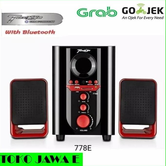 SPEAKER BLUETOOTH TECKYO 778E By GMC Speaker Multimedia BLUETOOTH FM RADIO