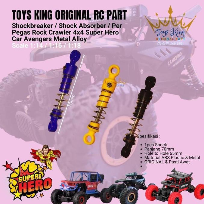 Shockbreaker Shock Absorber Per Pegas Rock Crawler RC Car 4x4 Avengers