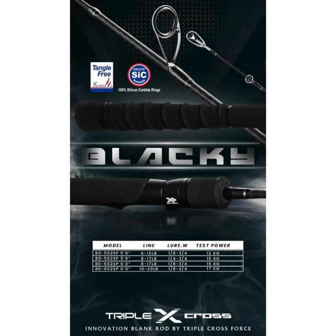 PROMO Joran Pancing Blood Blacky 165/180 cm Solid Carbon . NEW