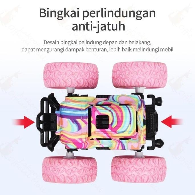 Mainan Anak Mobil Mobilan Monster Zap Remote Control Remot Kontrol P67 PGM Ban Toys
