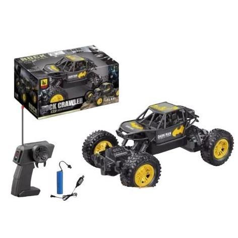 Mainan Mobil Remot Control Rock Crawler 777-625 RC Jeep Crawler Offroad Body Metal Alloy Batman