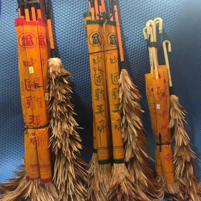 Kemoceng debu super jumbo jumbo bersih debu bulu ayam asli TAIWAN