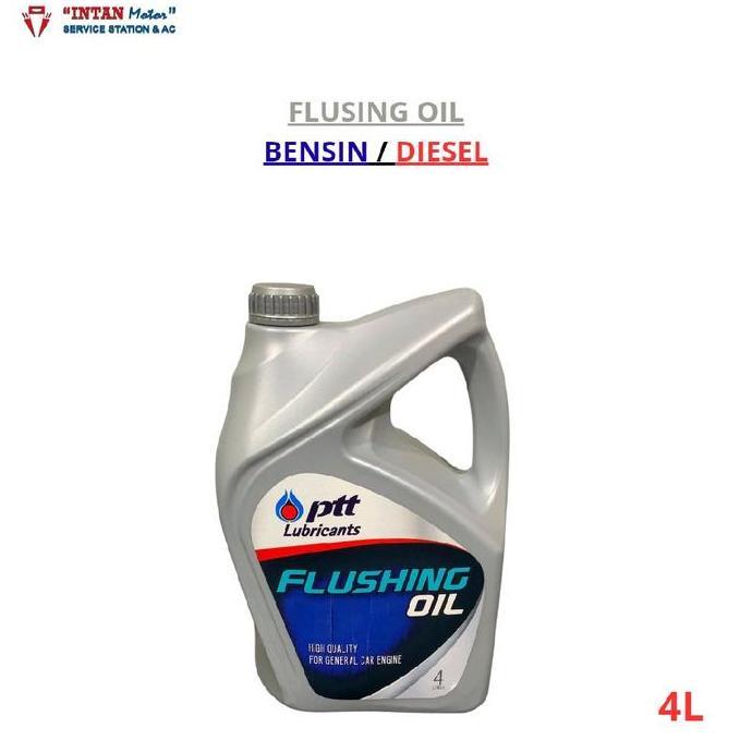 Premium Perawatan Mobil PTT Flushing Oil - 4 L Promo