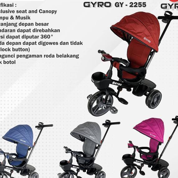 Sepeda Stroler Anak Gyro 2255