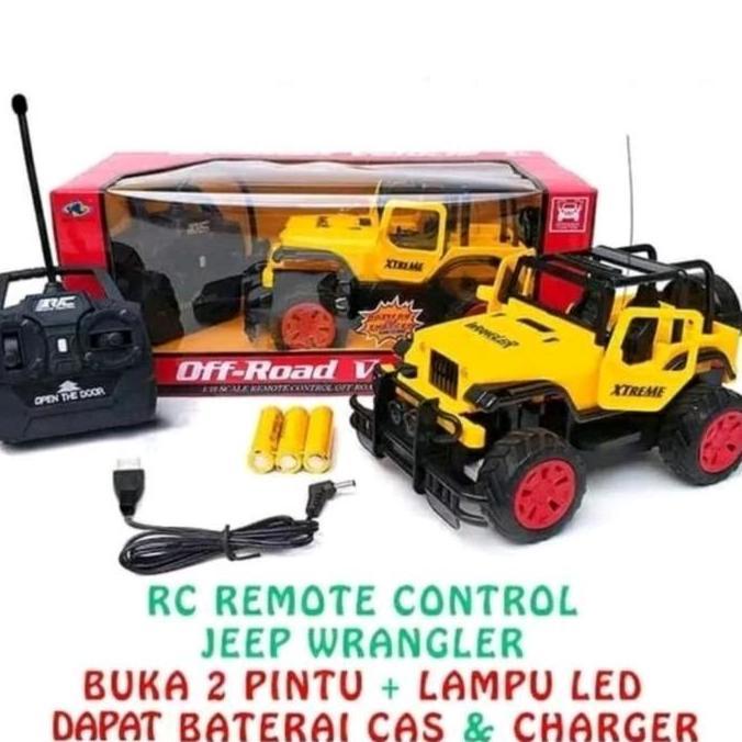 Mainan Mobil Jeep Remote Control - RC Car Jeep - RC Jeep Off Road