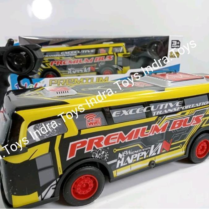 2.4Ghz Premium Bus Telolet Remote Control 1:16 Cas Lampu