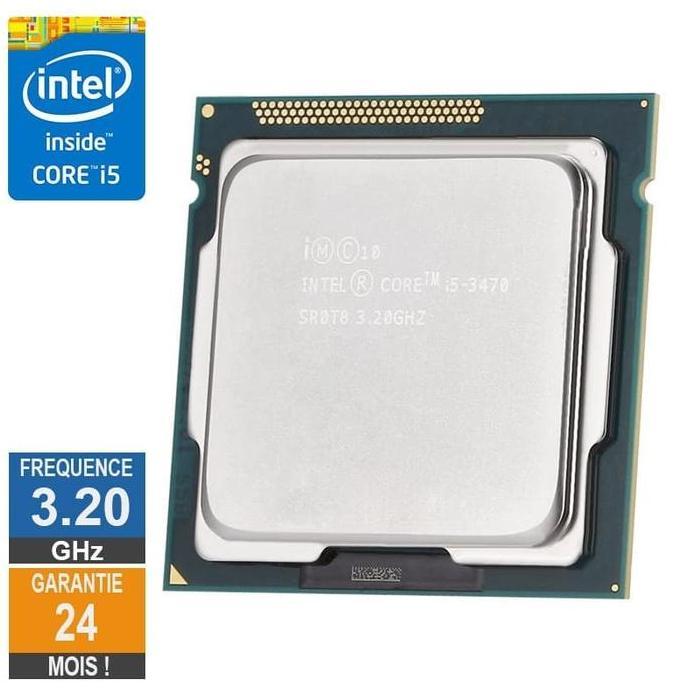 TERBARU Intel Core i5 3470 Tray + Fan BISA GOSEND