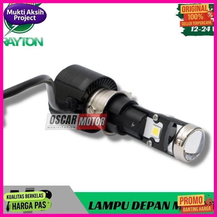 Best Seller Lampu Utama Led Rtd M8 Projector Mini H6 H4 Hs1 Projie Hid Lensa Mobildekat Putih Jauh K