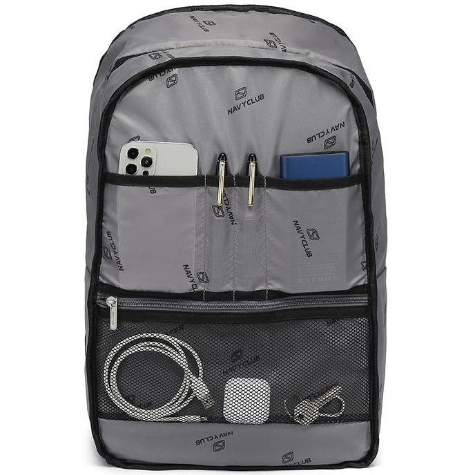Promo Tas Ransel Laptop Navy Club FHBE - Tas Pria Wanita Backpack Daypack COD