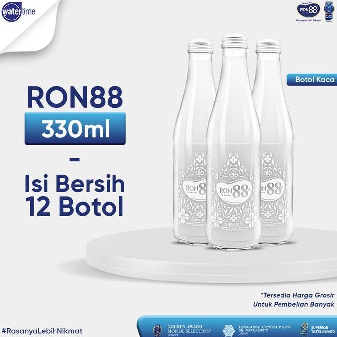 RON88 Botol Kaca 330ml (isi 12 botol) GS