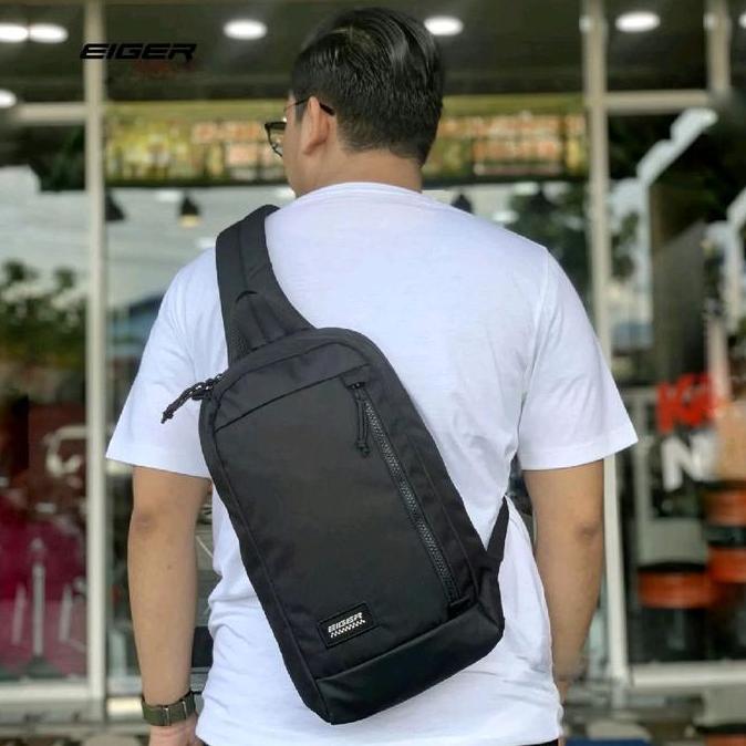 Promo EIGER CHRYSLER 2.0 CROSS SLING BAG Tas Selempang Pria Original COD