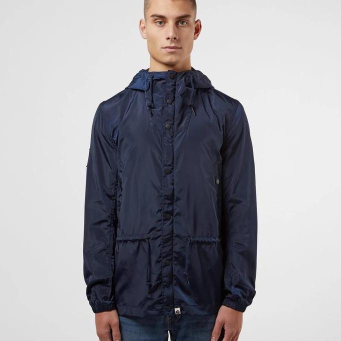 Promo Pretty Green Ridley Jacket (Navy) Original COD