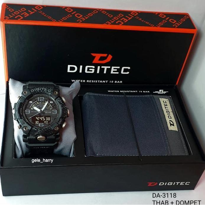 Digitec DA-3118T DA3118 DA 3118 Hitam Gratis Dompet