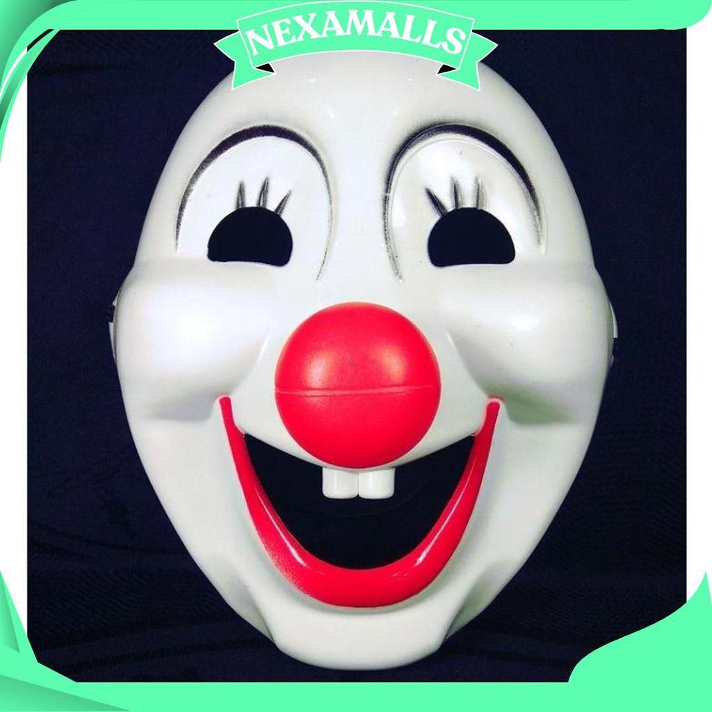 Badut Topeng Badut  Mainan Lucu Topeng Badut Hidung Merah Best Seller